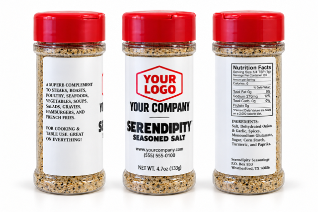 Promotional Product - 4.7 Oz Seasoned Salt