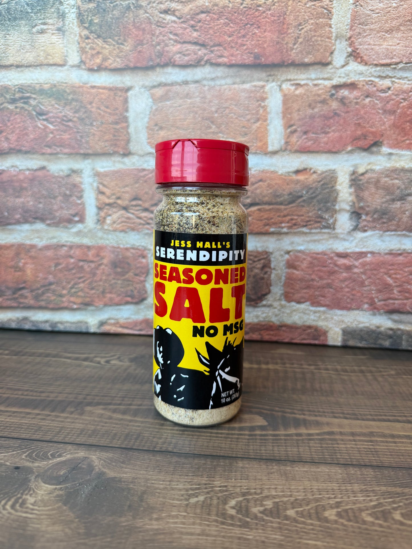 Jess Hall's Serendipity *NO MSG* Seasoned Salt 10 Oz *NEW SIZE*